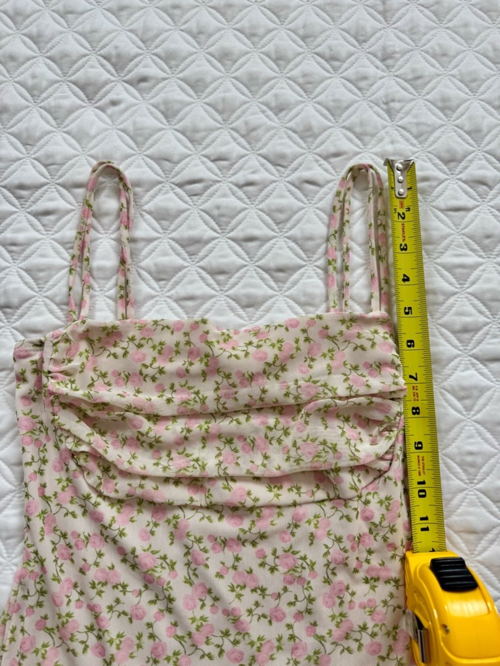 NWT See You Monday Pink Floral Spaghetti Strap Maxi Dress Size M - Picture 11 of 15